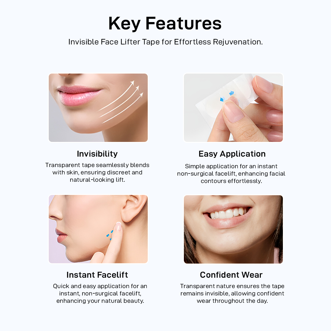 Invisible Face Lifter Tape š± (40Pcs)