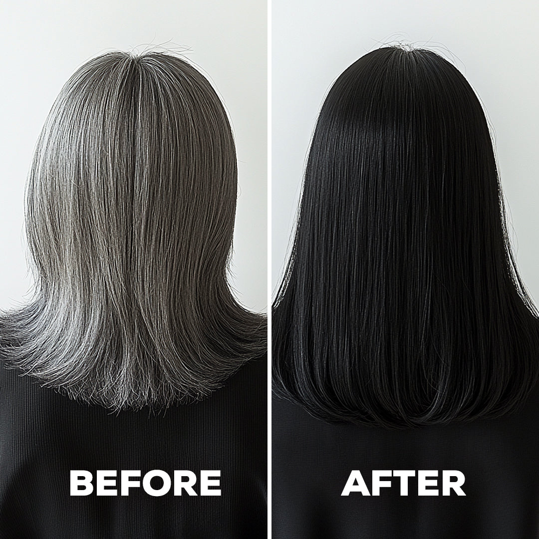 Plant Extract Hair Dye Cream with Comb