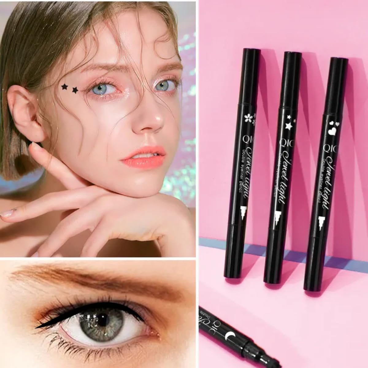 Winged Stamp Double-head Eyeliner