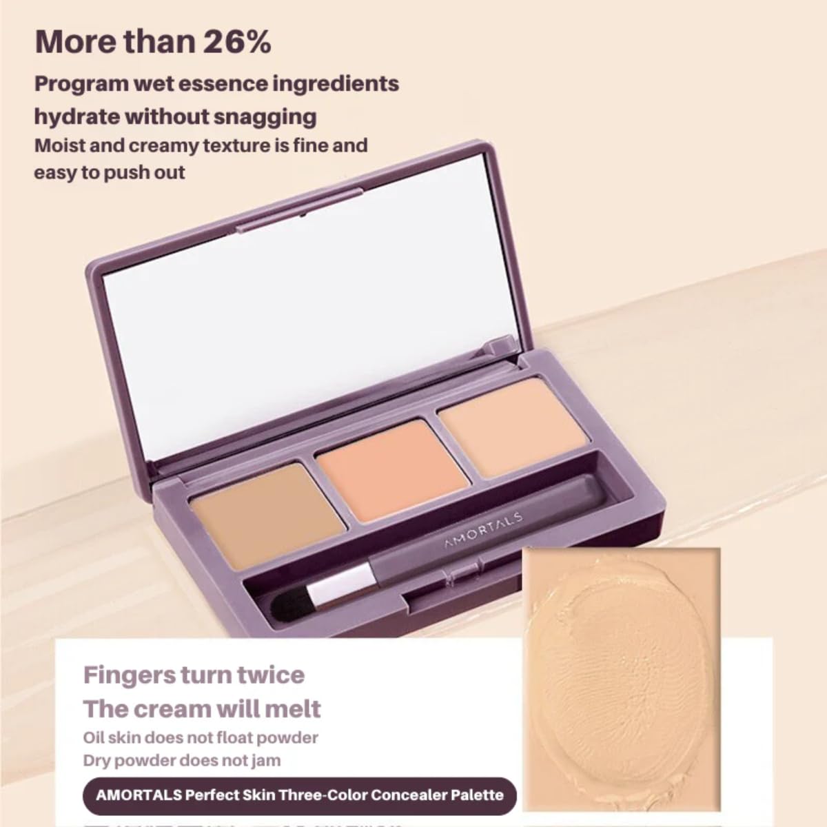 Three-color Concealer