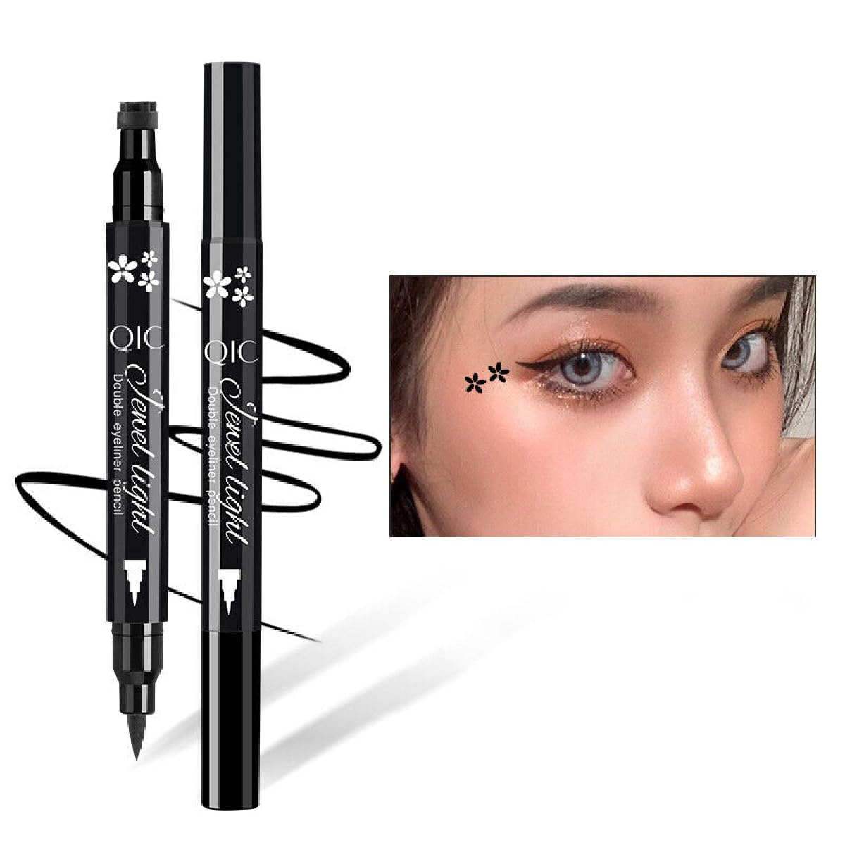 Winged Stamp Double-head Eyeliner