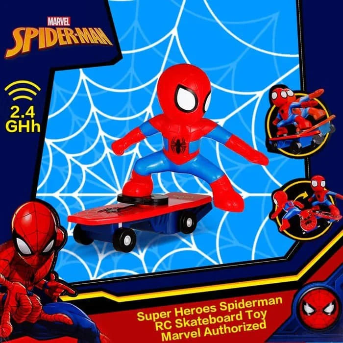 Spider-Man Electric Stunt Scooter & Skateboard