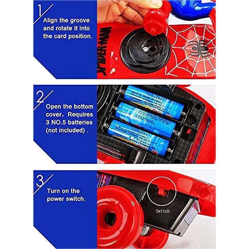 Spider-Man Electric Stunt Scooter & Skateboard