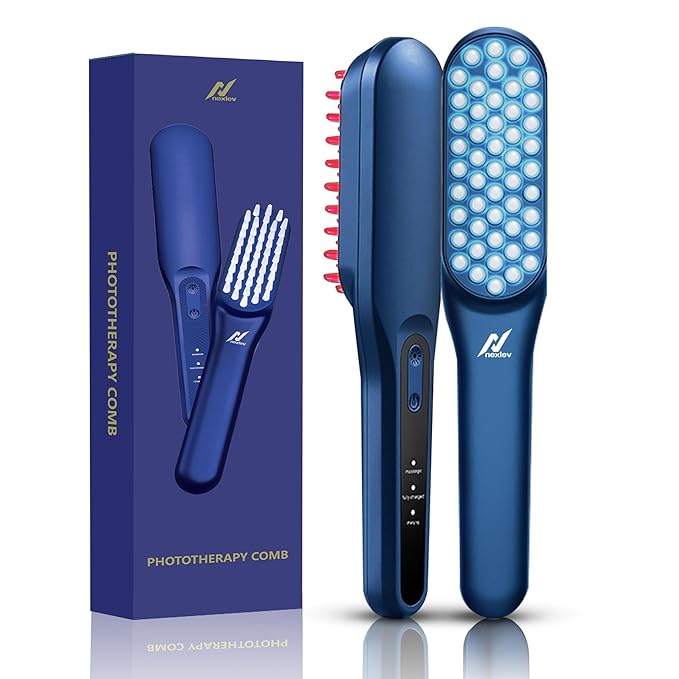LED Hair Growth Comb & Scalp Massager