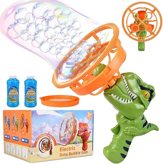 Delightful Dinosaur Bubble Blaster for Kids