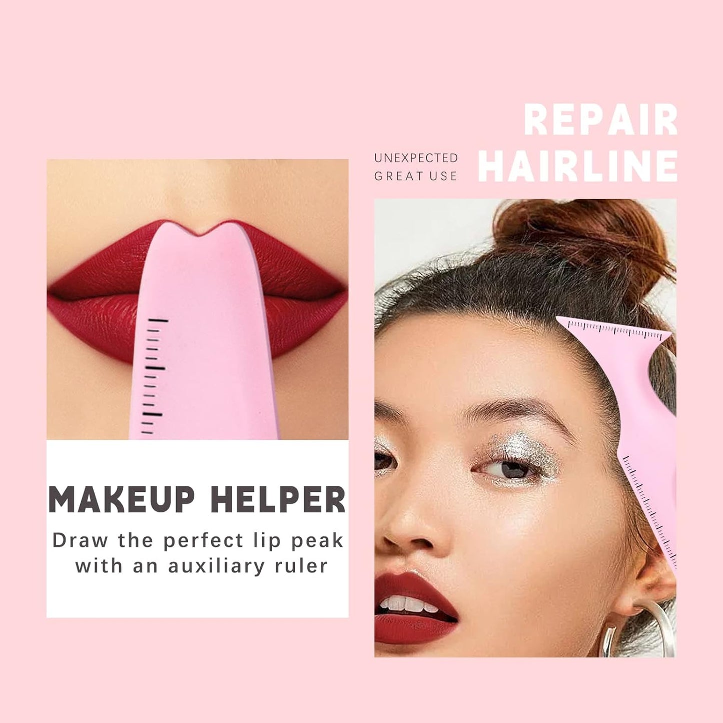 Silicone Makeup Ruler