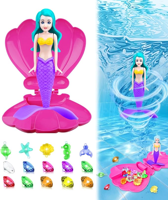 Surprise Mermaid Toy That Opens Underwater