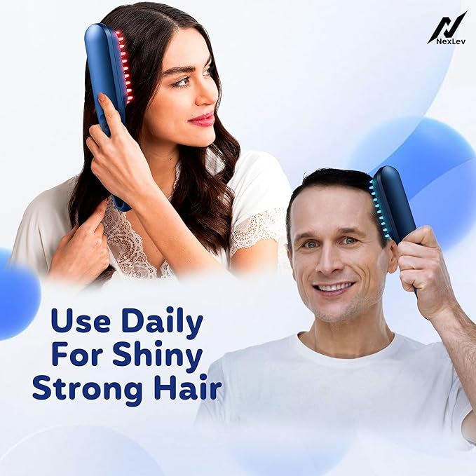 LED Hair Growth Comb & Scalp Massager