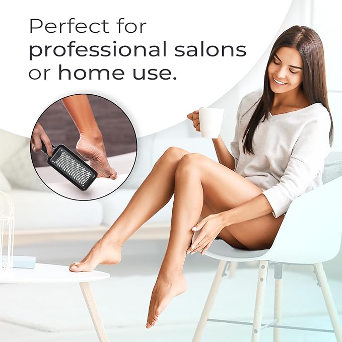 Microplane Colossal Pedicure Rasp, Black Foot Filer