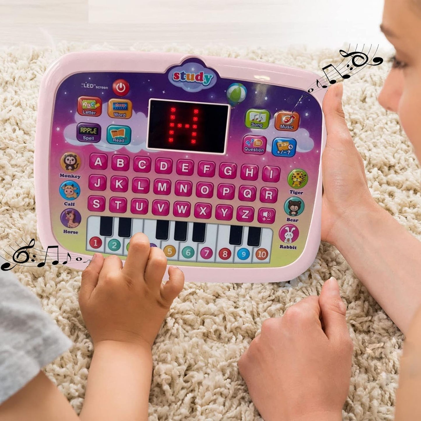Interactive Learning Tablet for Kids Aged 1-6