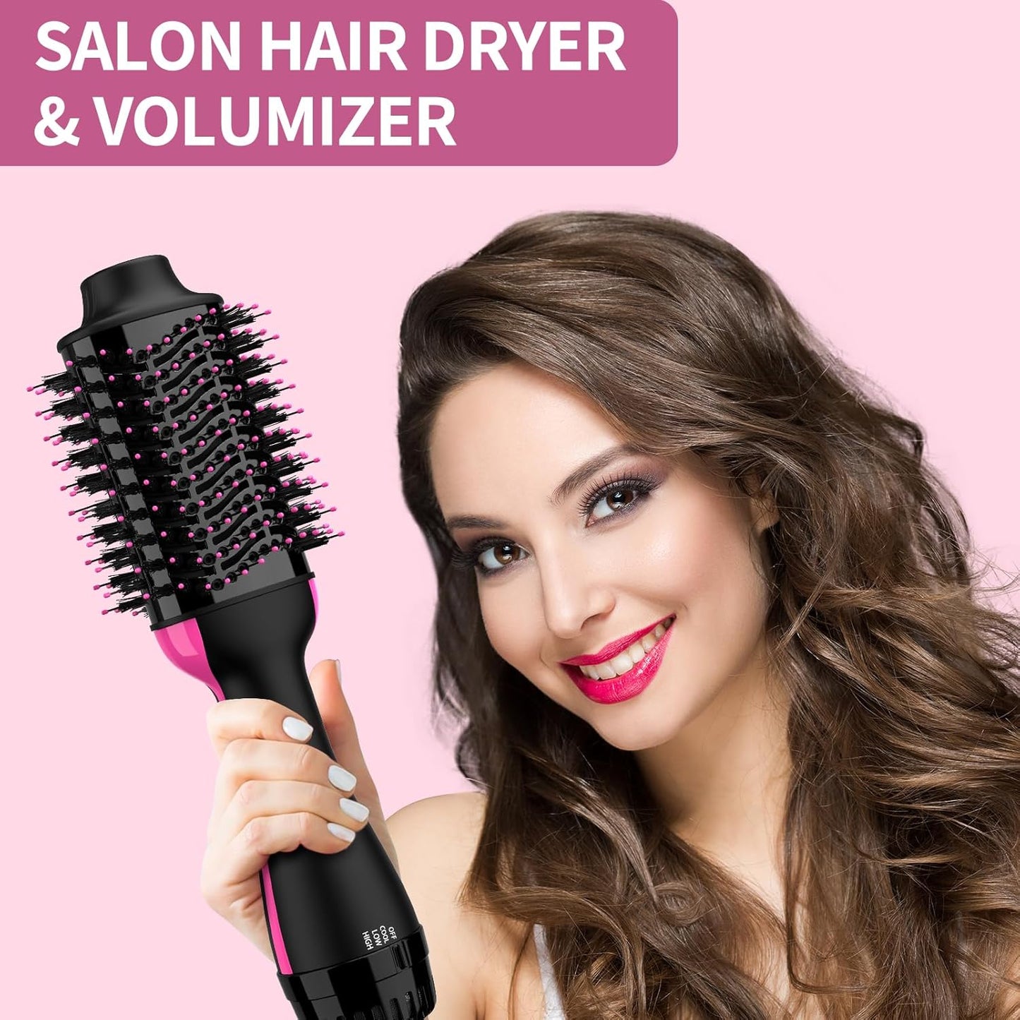 The All-in-One Hair Dryer Brush – Salon-Quality Volume and Smoothness!