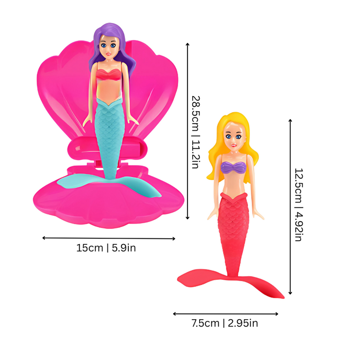 Surprise Mermaid Toy That Opens Underwater