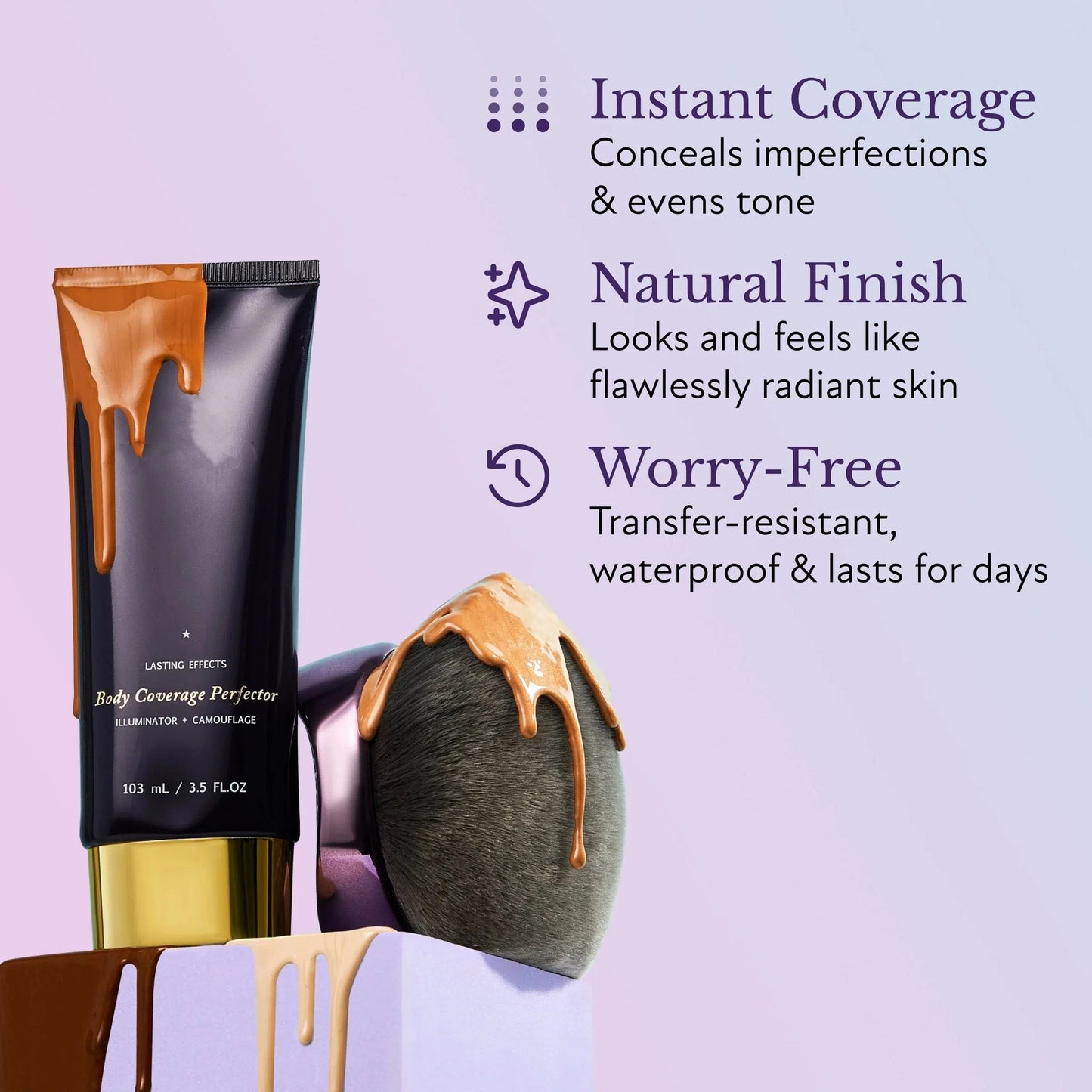 Body Coverage Perfector - Waterproof, lightweight & flawless body makeup