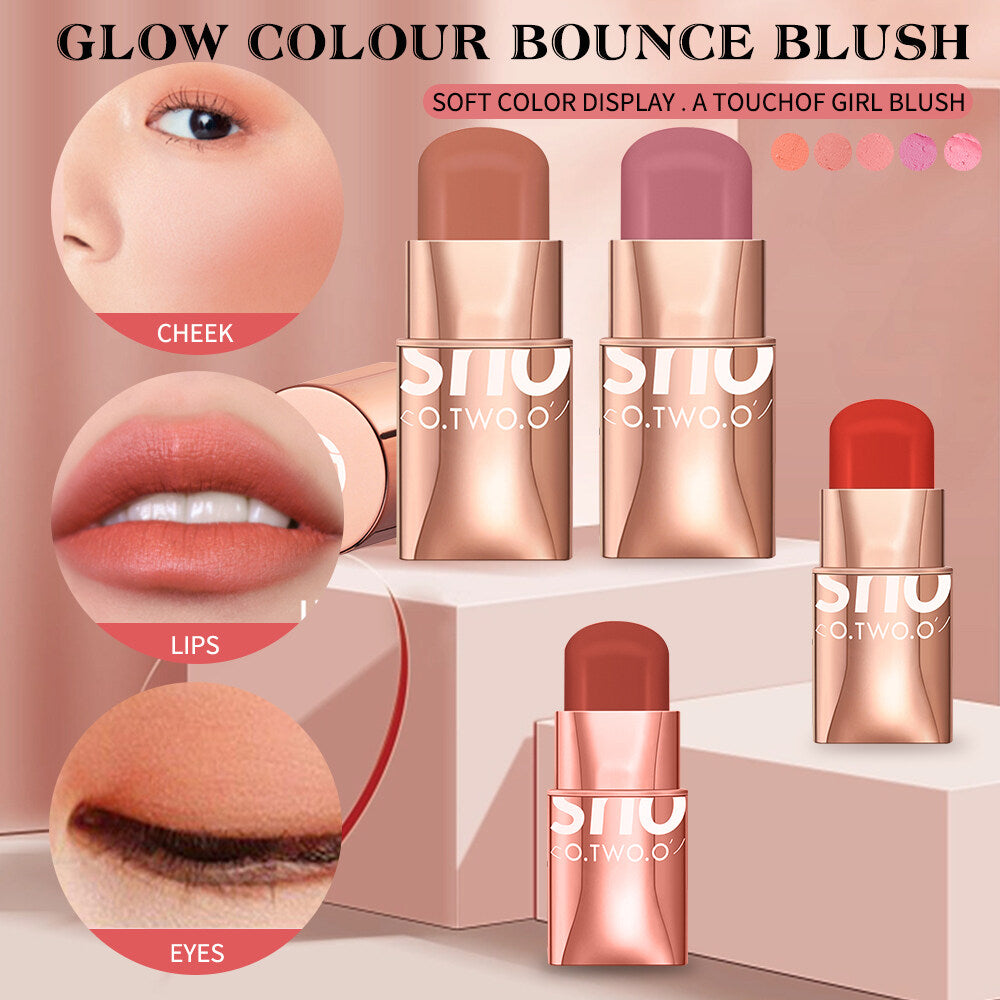 Makeup Blush Stick Hydrating Gloss Lip & Cheek