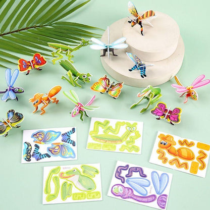 3D Dinosaur Puzzle Set for Hands-On Learning