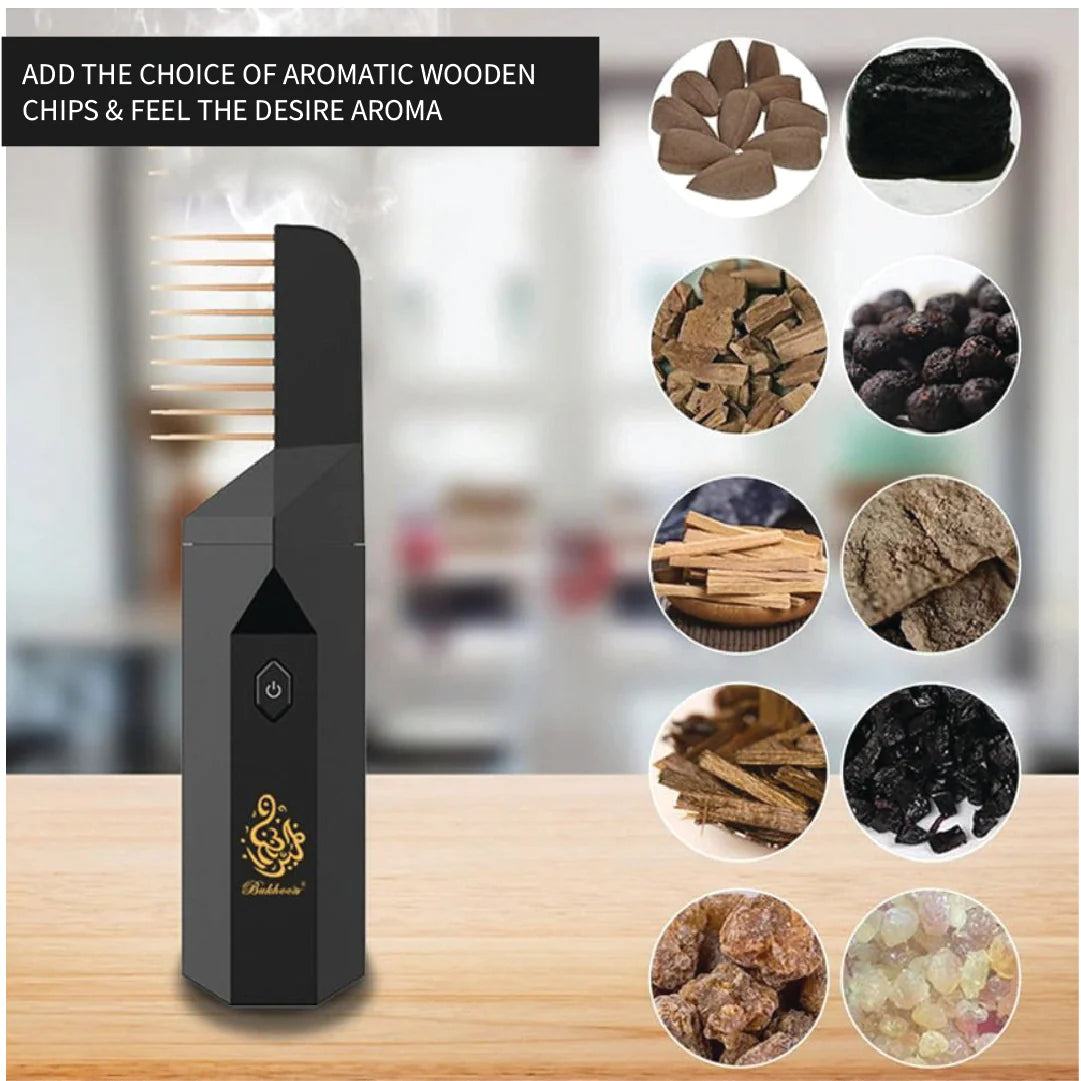 2 in 1 Hair Comb Incense Burner & Diffuser