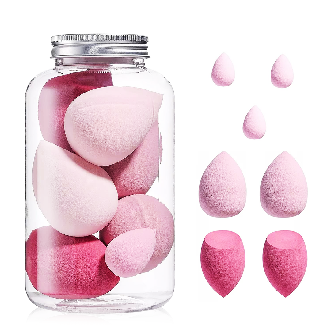 Beauty Blender Set With Jar