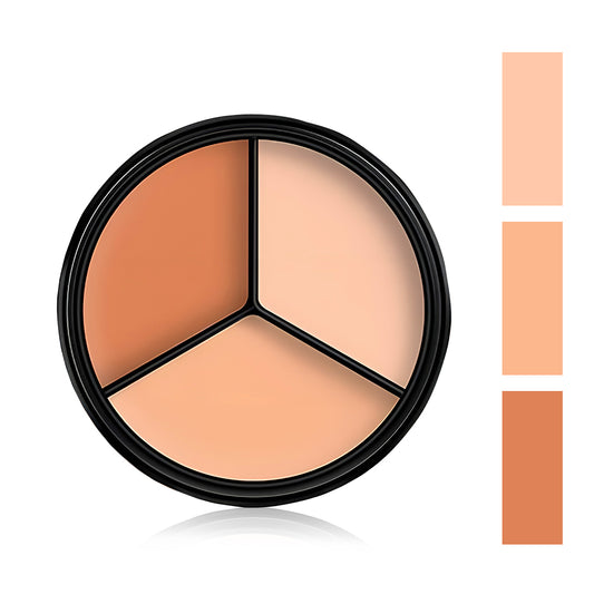 Tri-Color Concealer - Moisturizing & Long-lasting