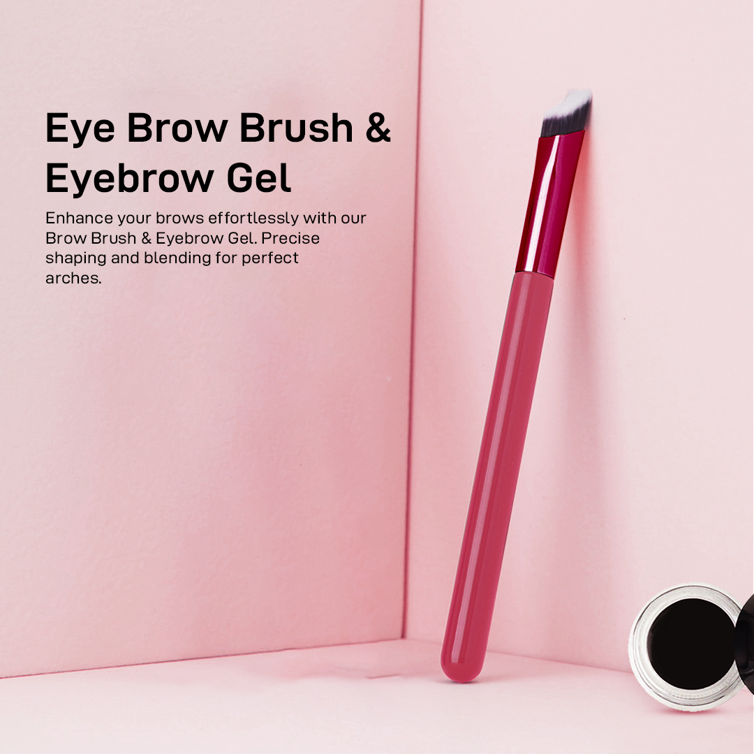 Eyebrow Brush With Eyebrow Gel