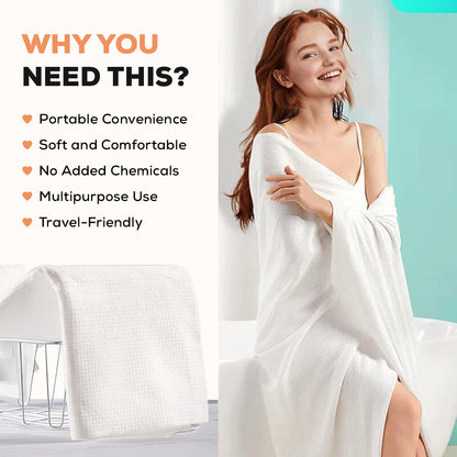 Compressed Bath Towel (Buy 1 Get 4 Free)