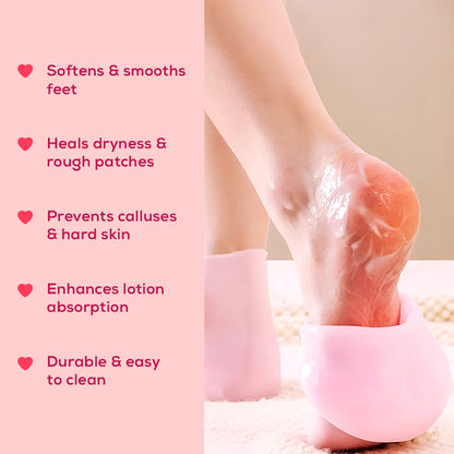 Silicon Foot Moisturizing Socks (Buy 1 Get 1 Free)