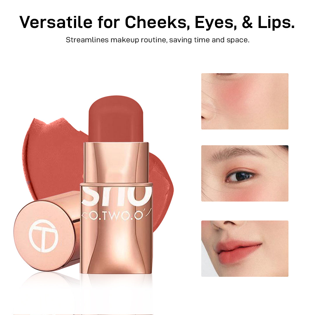 Hydrating Gloss Lip and Cheek Blush Stick