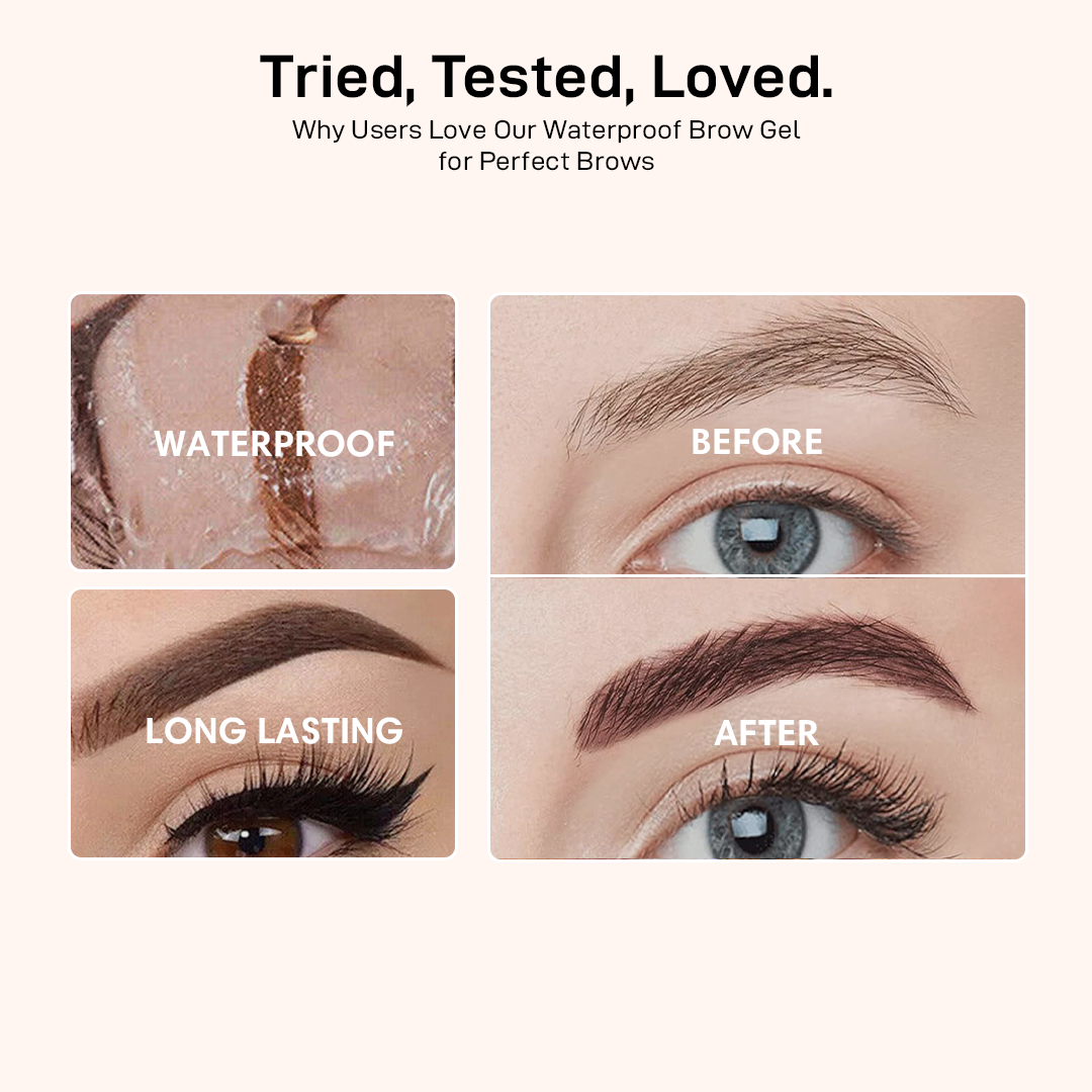 Waterproof Semi-permanent Eyebrow Gel