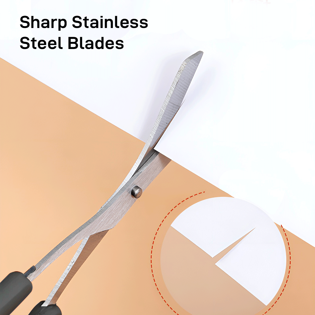 Eyebrow trimming scissors with Eyebrow comb Assorted Color