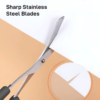 Eyebrow trimming scissors with Eyebrow comb Assorted Color
