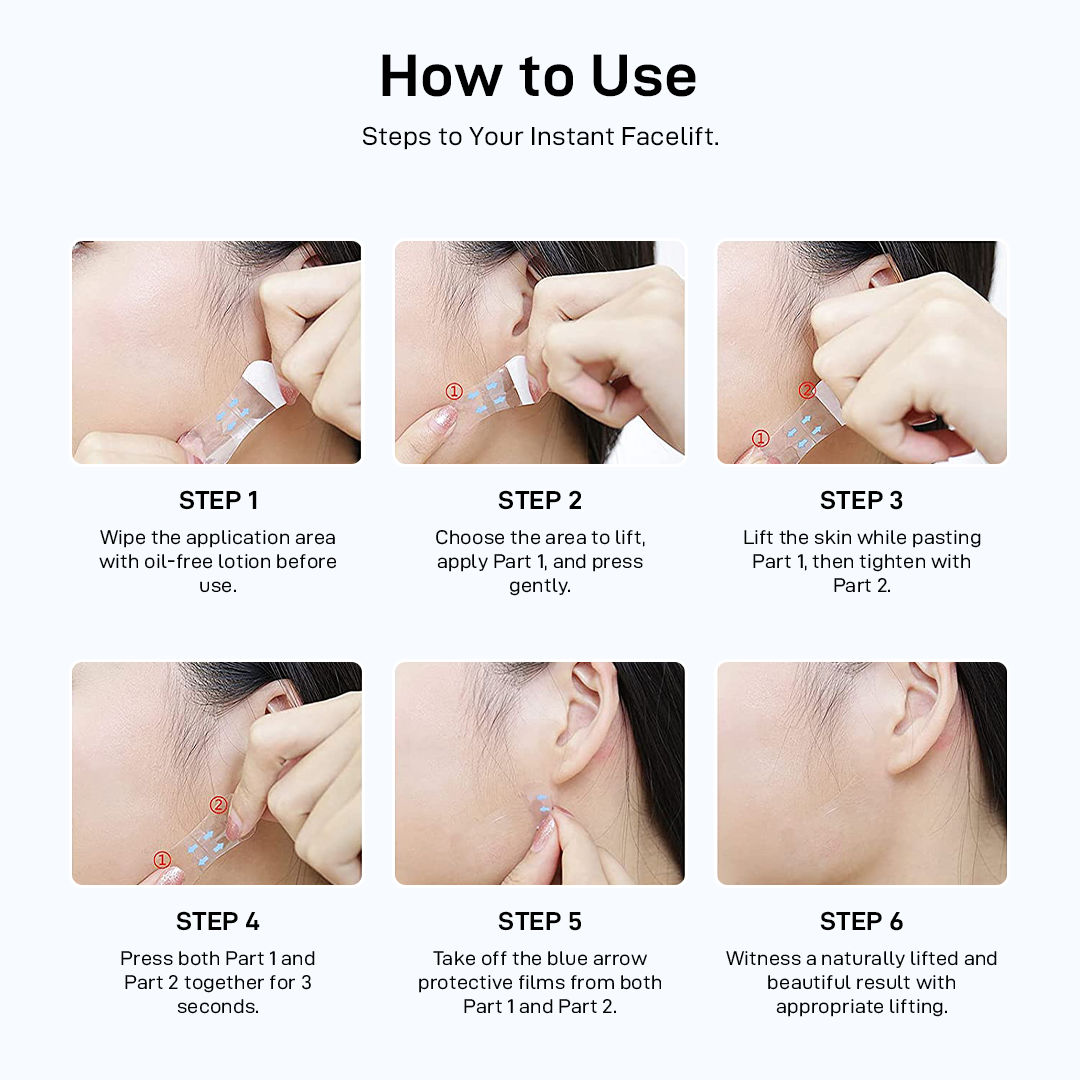 Invisible Face Lifter Tape (40Pcs)