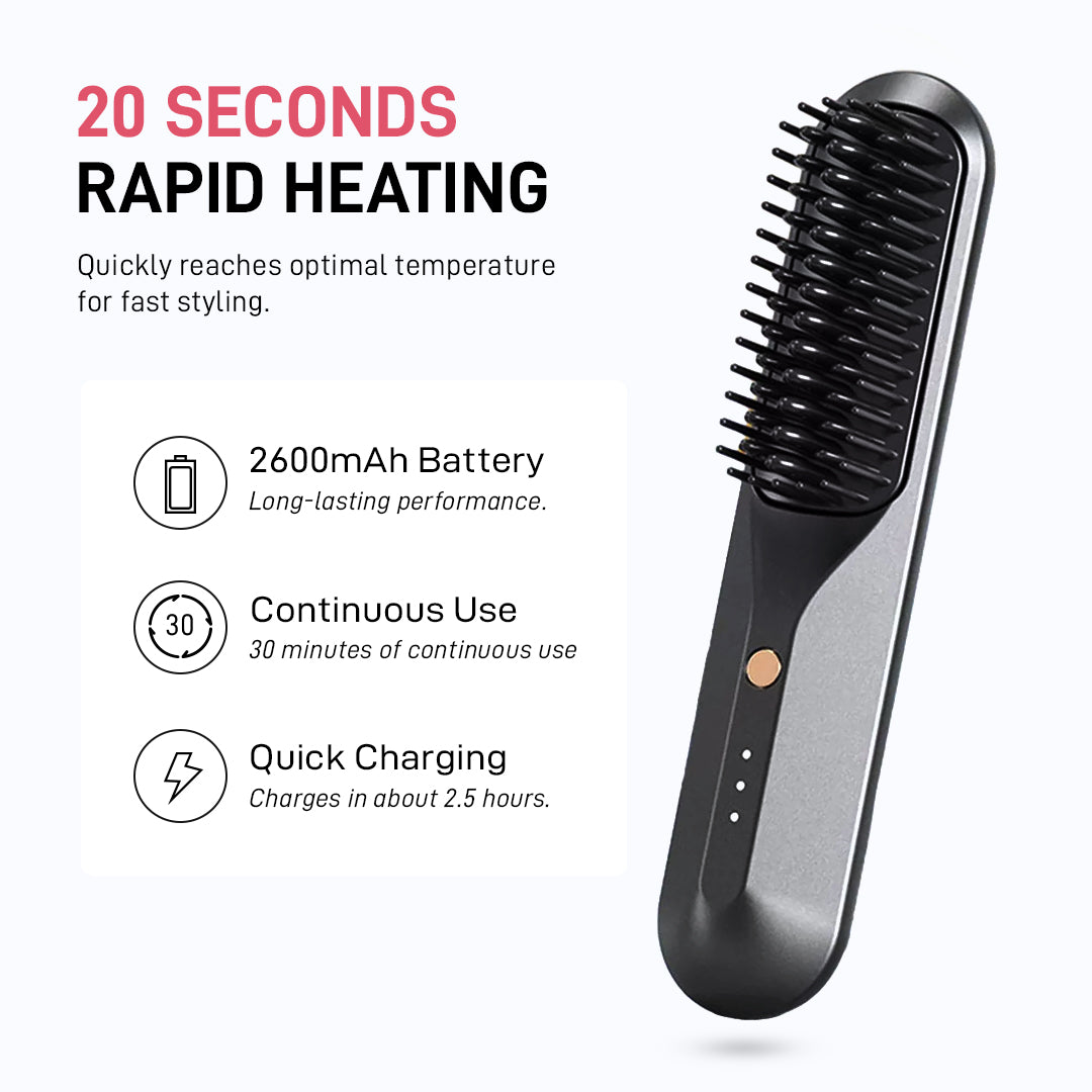 Cordless Hair Styler Brush