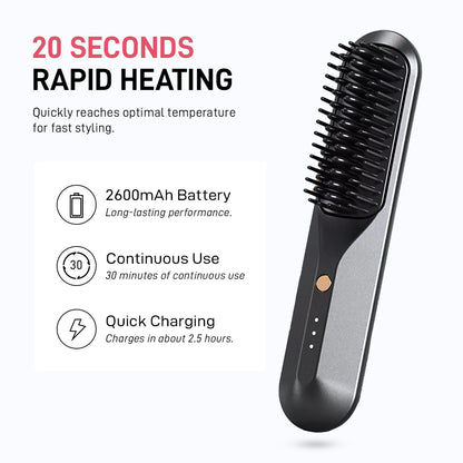 Cordless Hair Styler Brush