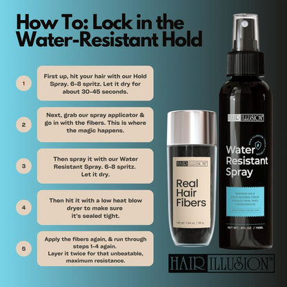 Hair Fibers Combo Kit