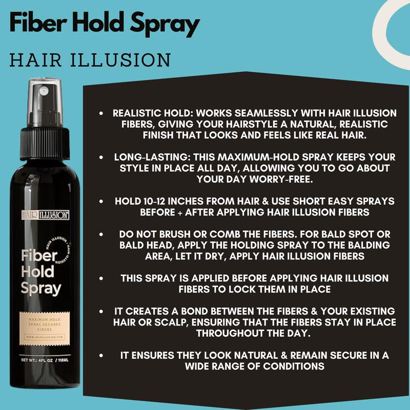 Hair Fibers Combo Kit