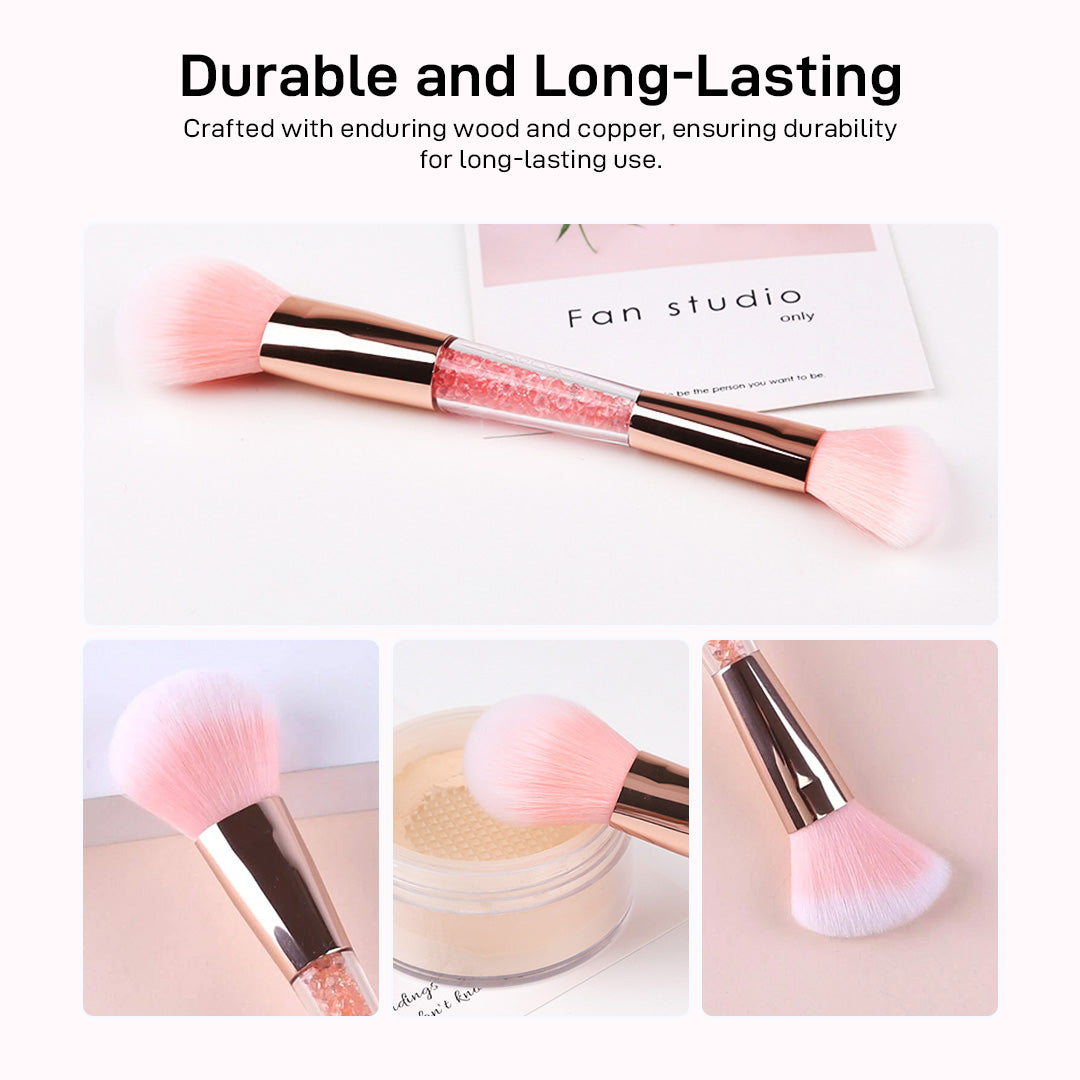 Crystal Blush and Contouring Brush