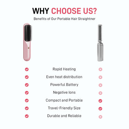 Cordless Hair Styler Brush