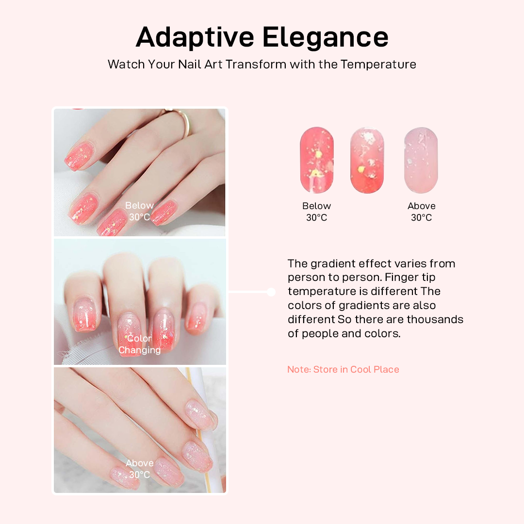 Color Changing Nail Polish (Pack Of 2)