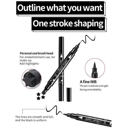 Winged Stamp Double-head Eyeliner