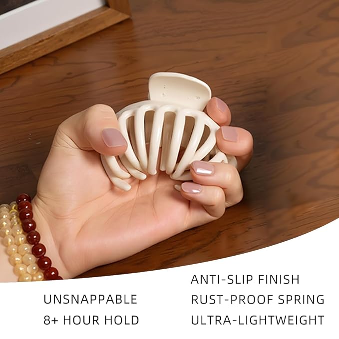 Silicone Flexible Hair Claw Clips 🦋 (Buy 1 Get 2)