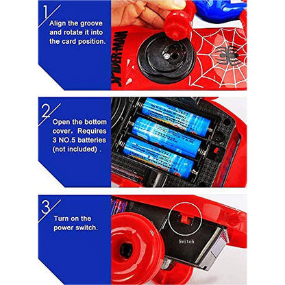 Spider-Man Electric Stunt Scooter & Skateboard