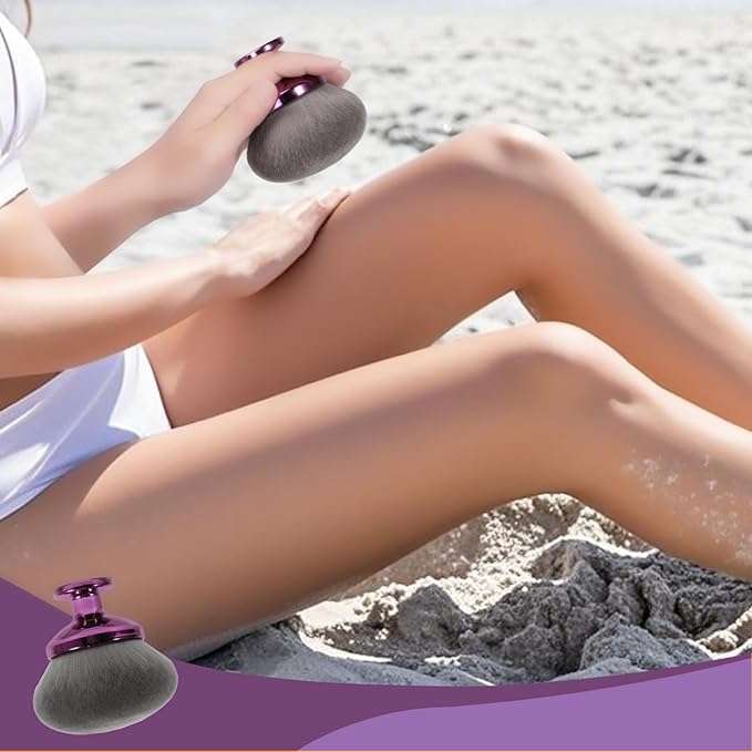 Glow Body Brush with Drawstring Velvet Bag (Buy 1 Get 1 Free)
