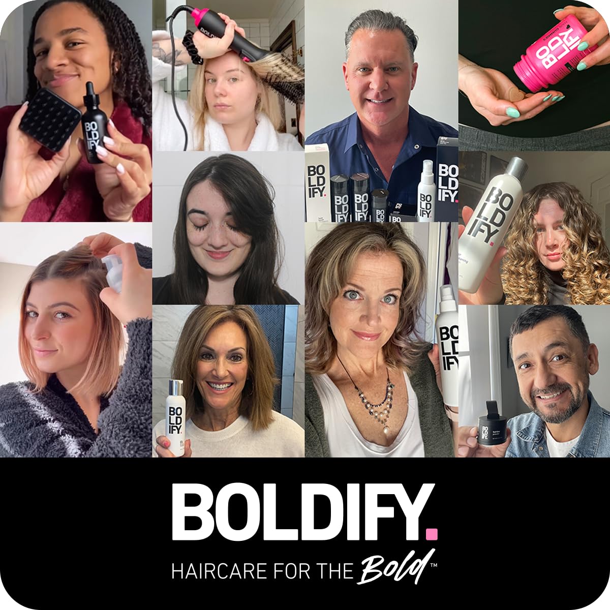 BOLDIFY Hair Volumizer and Hair Texture Powder