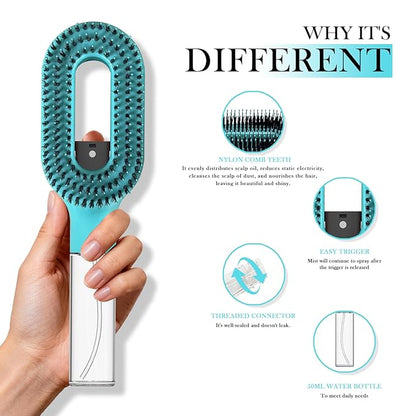 2-in-1 Detangle & Hydration Brush for Hair & Beard