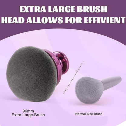 Glow Body Brush with Drawstring Velvet Bag (Buy 1 Get 1 Free)