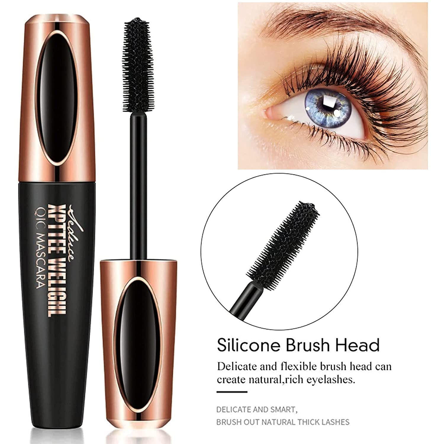 4D Silk Fiber Eyelash Mascara