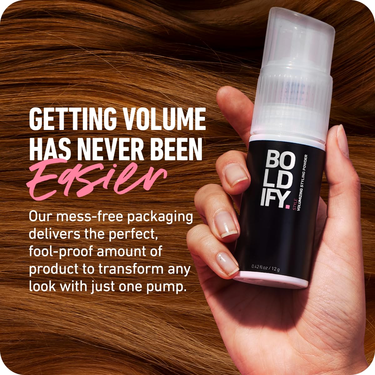 BOLDIFY Hair Volumizer and Hair Texture Powder