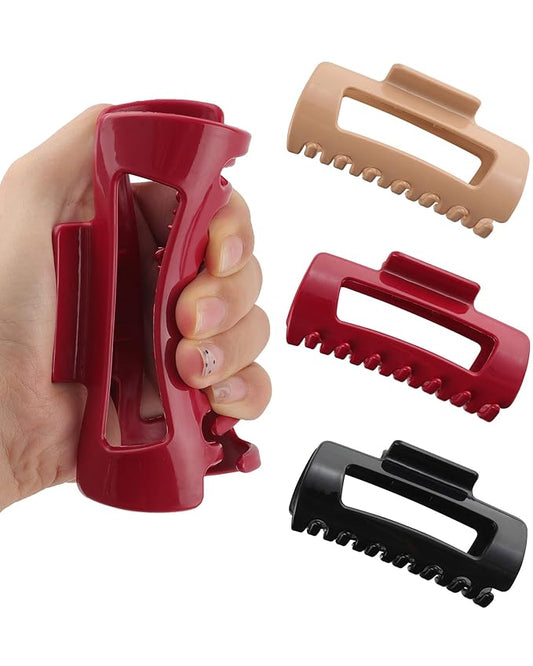 Silicone Flexible Hair Claw Clips 🦋 (Buy 1 Get 2)