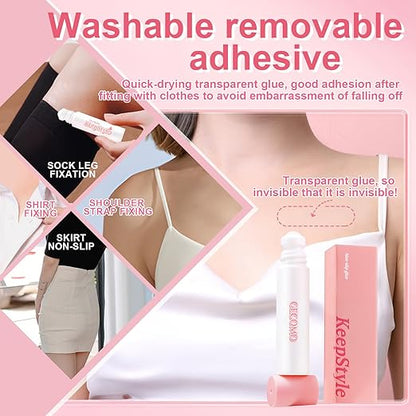 Invisible Fashion Fix Tape – Clear Adhesive for Secure Outfits