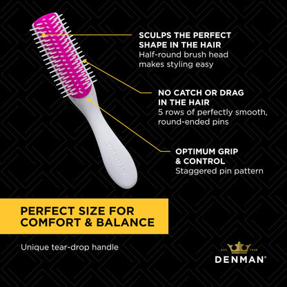 Denman Curl Defining Hair Brush