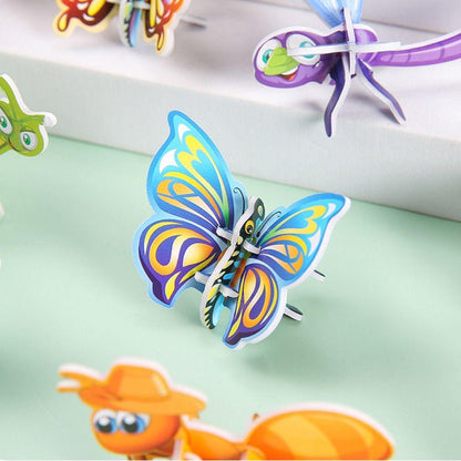 3D Dinosaur Puzzle Set for Hands-On Learning